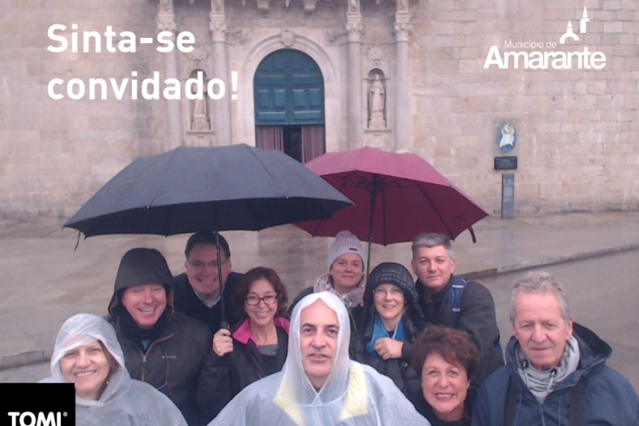 em Santiago de Compostela chove sempre!