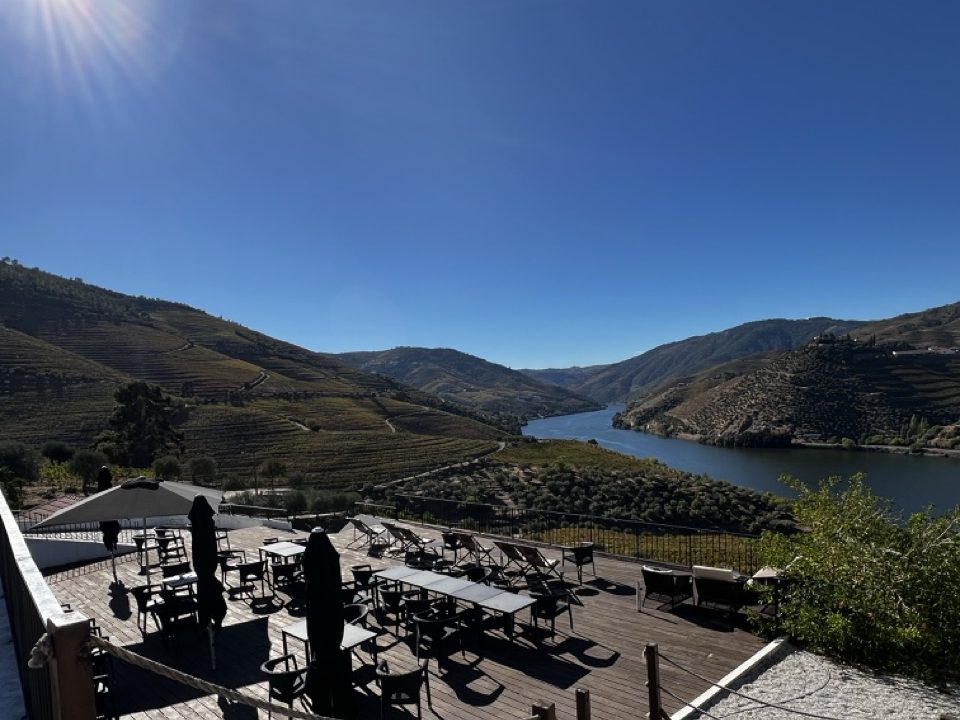 vista relaxante no rio Douro.